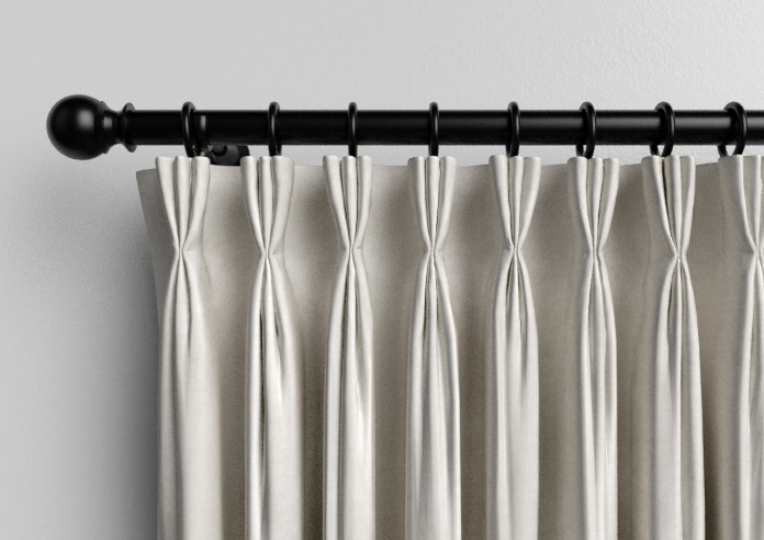 Florence Faux Suede, Grey Mist - Made to Measure Curtains - Image 11